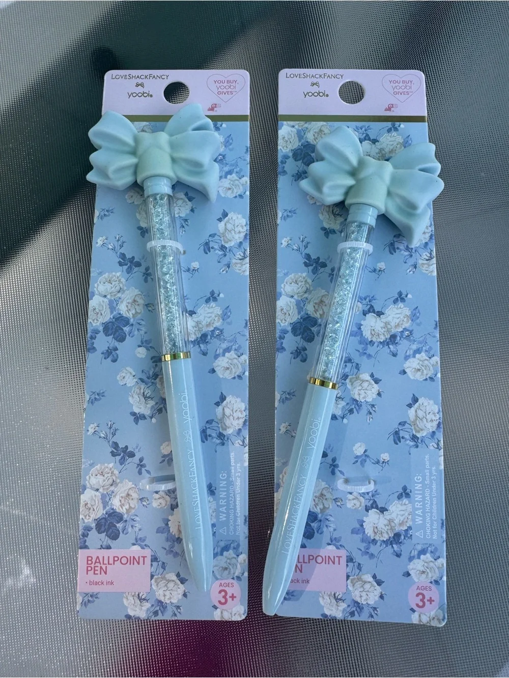 Love Shack Fancy x Target bundle 2 bow ballpoint pens